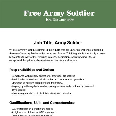 army 70h job description.